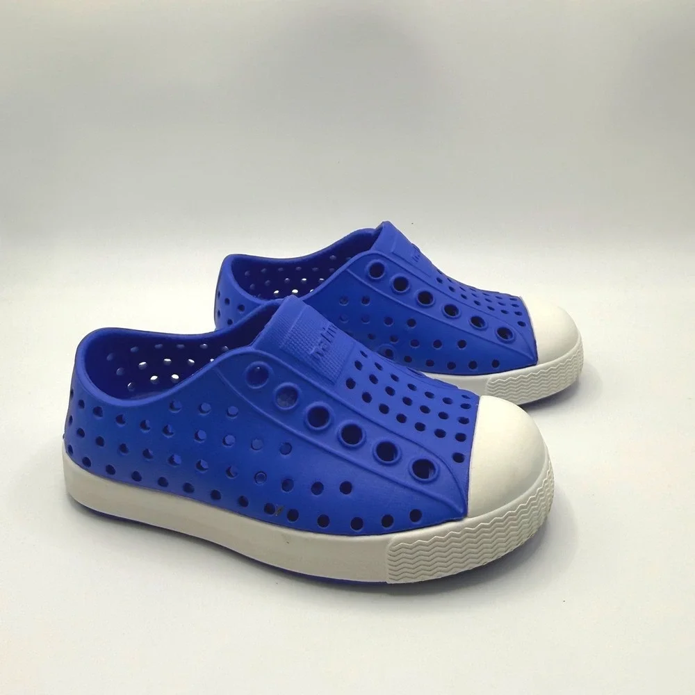 Native Kids Jefferson Blue Water Shoes Toddler Size 5 Slip On Sneakers
